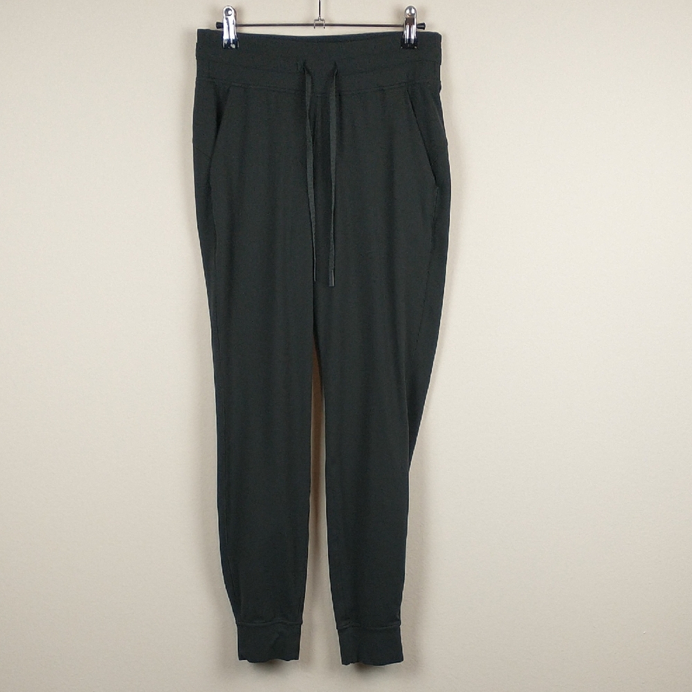 Lululemon Ready To Rulu Jogger Pants 29" Womens 6 Gray Stretch Drawstring